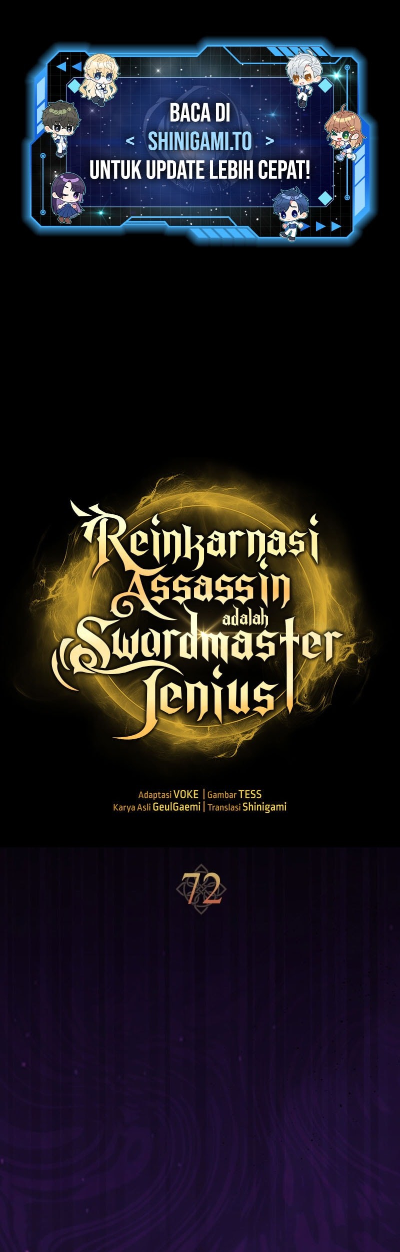 Baca The Reincarnated Assassin is a Genius Swordsman Chapter 72 Gambar 2