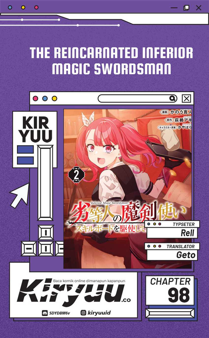 Baca Komik The Reincarnated Inferior Magic Swordsman Chapter 98 Gambar 1