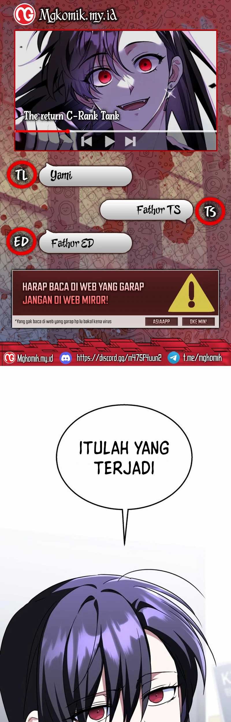 Baca Komik The Returned C-Rank Tank Won’t Die! Chapter 11 Gambar 1