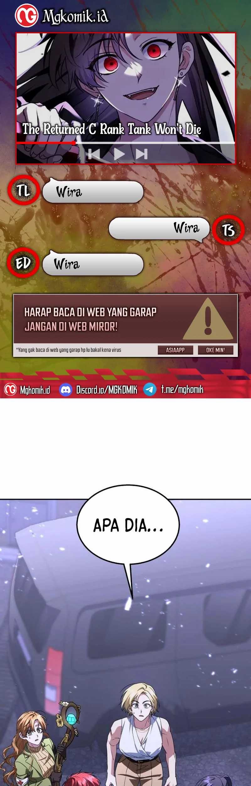 Baca Komik The Returned C-Rank Tank Won’t Die! Chapter 14 Gambar 1