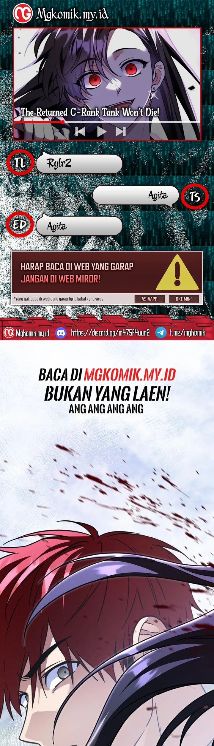 Baca Komik The Returned C-Rank Tank Won’t Die! Chapter 17 Gambar 1