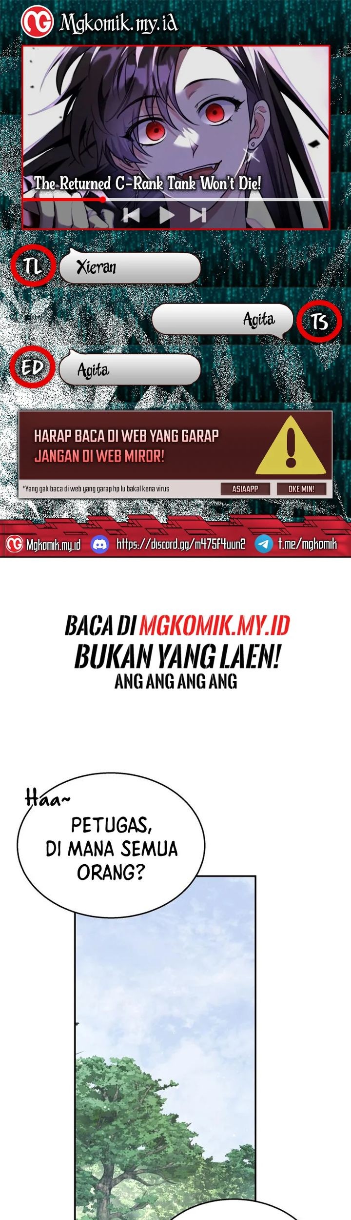 Baca Komik The Returned C-Rank Tank Won’t Die! Chapter 19 Gambar 1