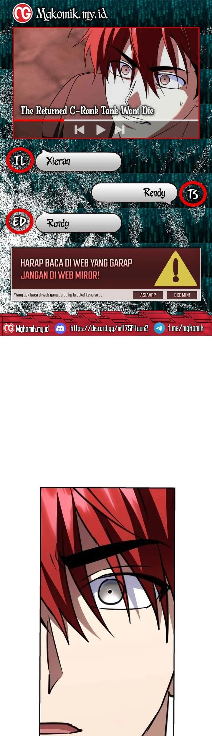 Baca Komik The Returned C-Rank Tank Won’t Die! Chapter 20 Gambar 1