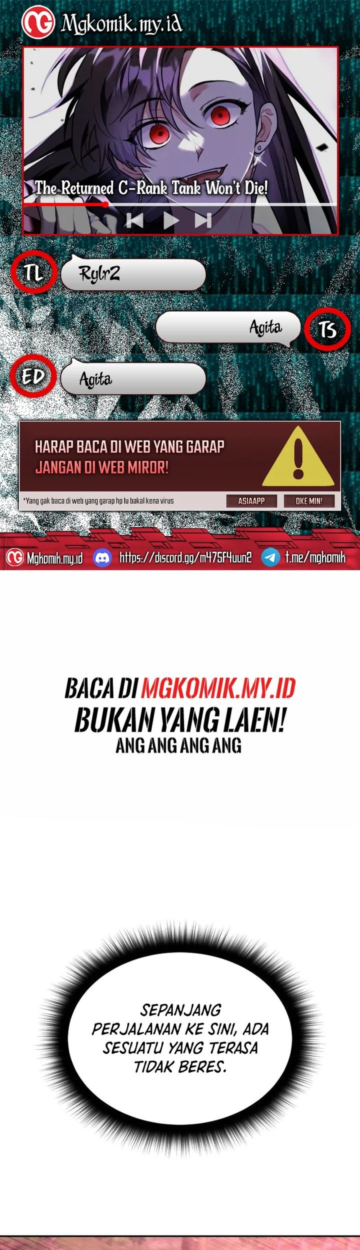 Baca Komik The Returned C-Rank Tank Won’t Die! Chapter 21 Gambar 1