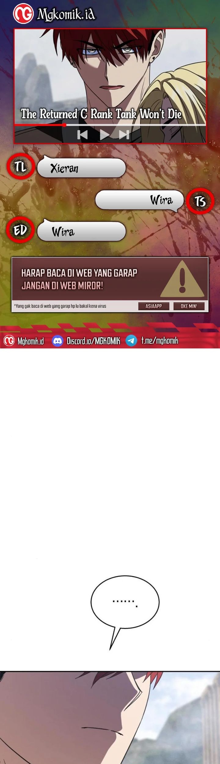 Baca Komik The Returned C-Rank Tank Won’t Die! Chapter 22 Gambar 1