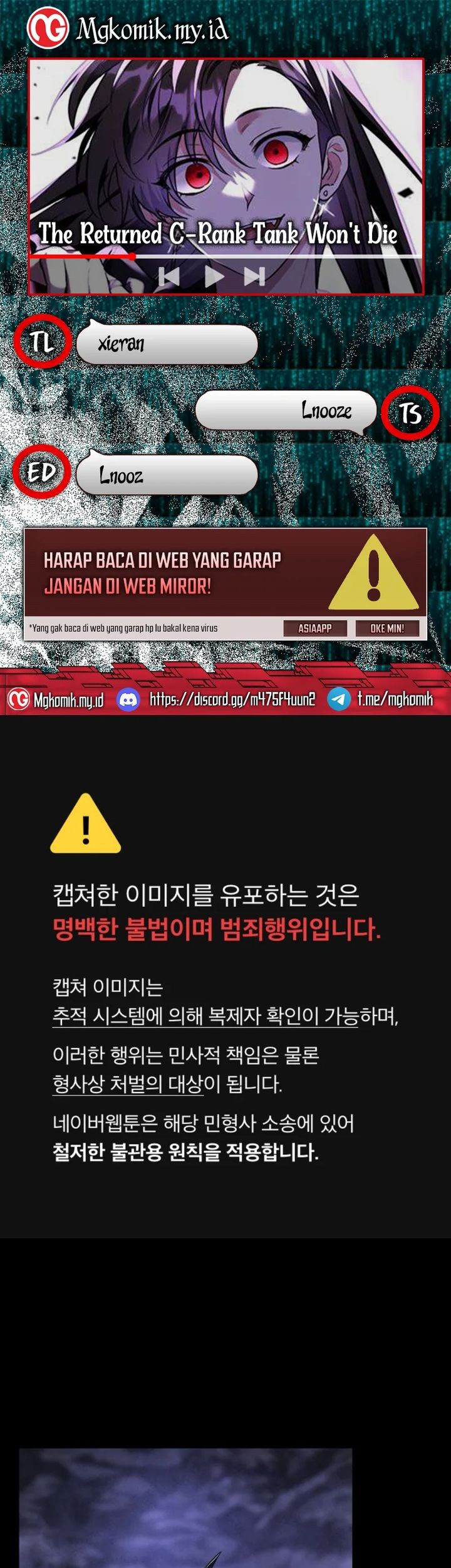 Baca Komik The Returned C-Rank Tank Won’t Die! Chapter 24 Gambar 1