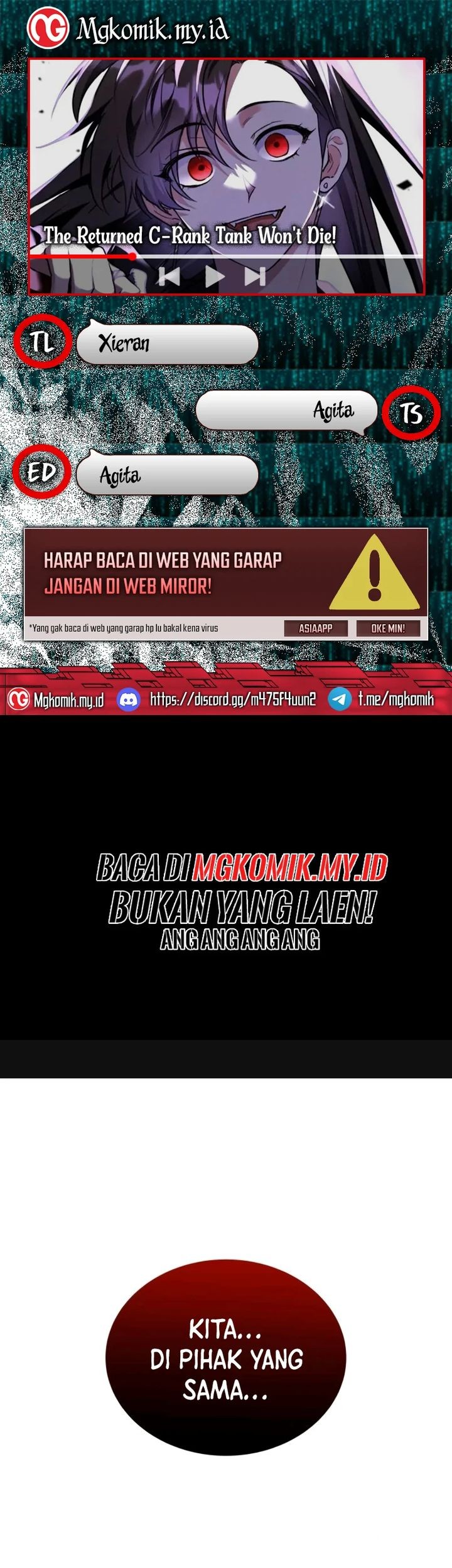 Baca Komik The Returned C-Rank Tank Won’t Die! Chapter 26 Gambar 1