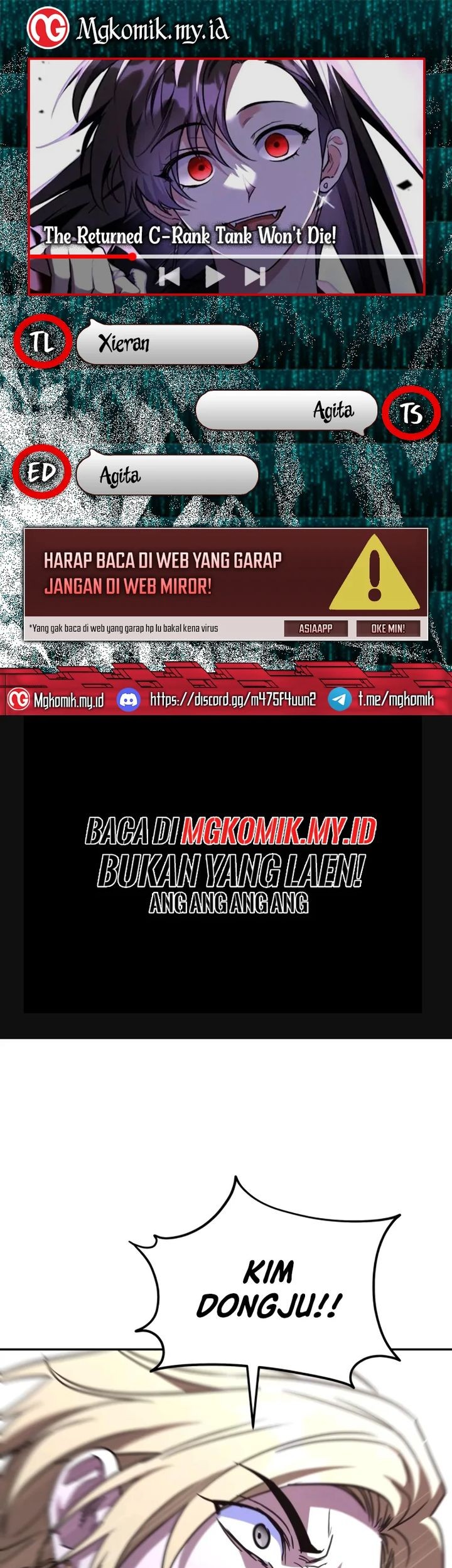 Baca Komik The Returned C-Rank Tank Won’t Die! Chapter 27 Gambar 1