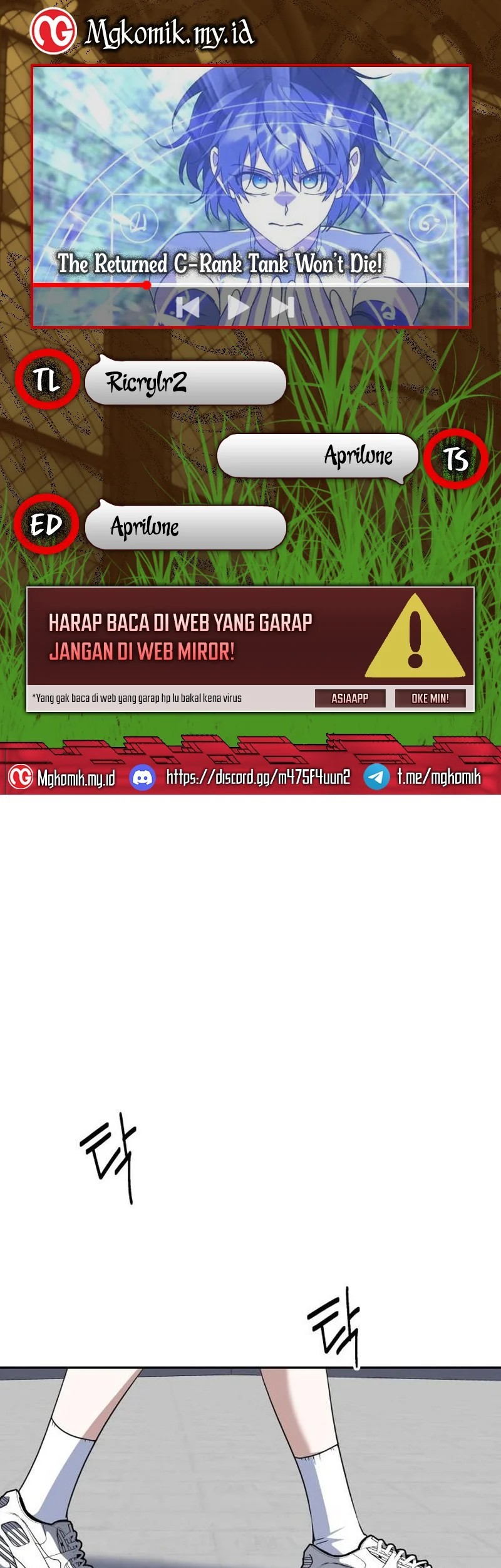 Baca Komik The Returned C-Rank Tank Won’t Die! Chapter 30 Gambar 1