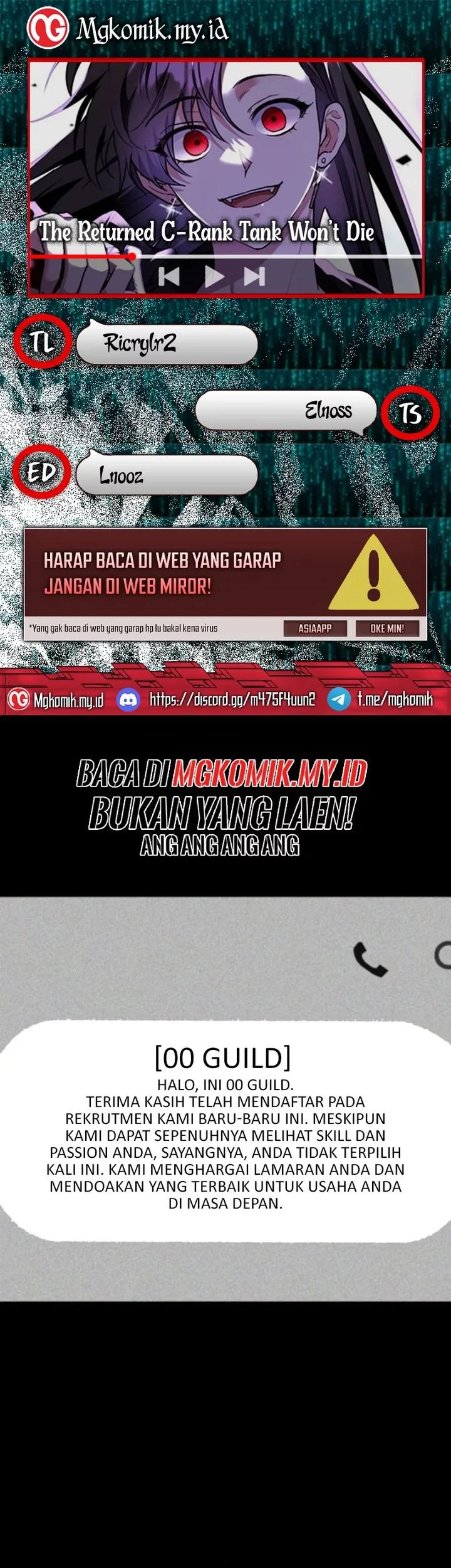 Baca Komik The Returned C-Rank Tank Won’t Die! Chapter 35 Gambar 1