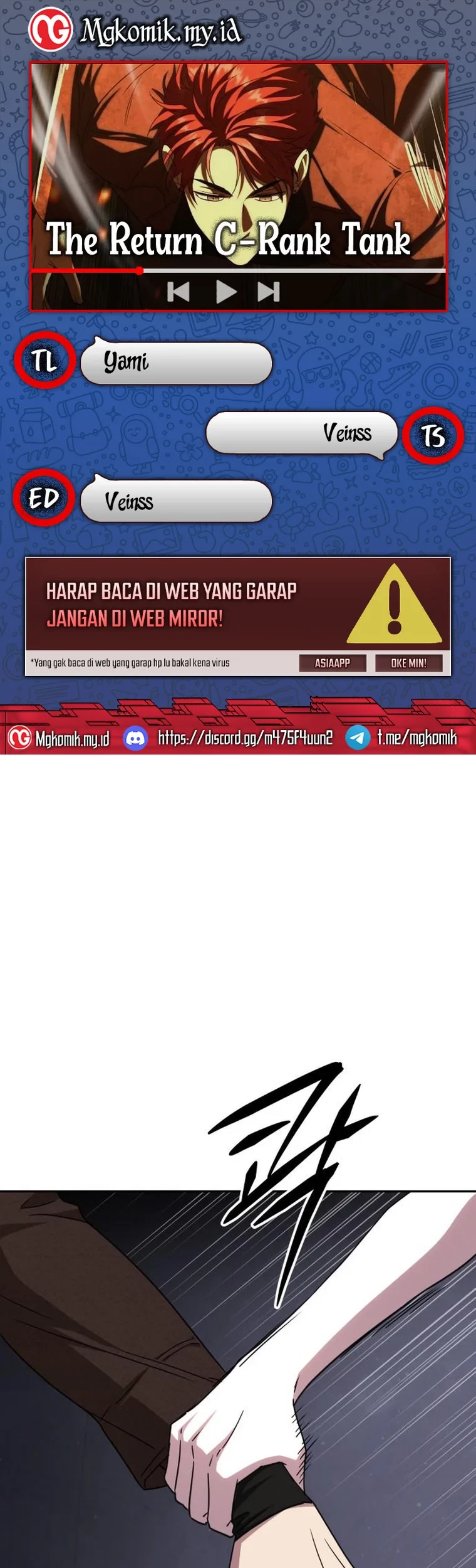 Baca Komik The Returned C-Rank Tank Won’t Die! Chapter 7 Gambar 1