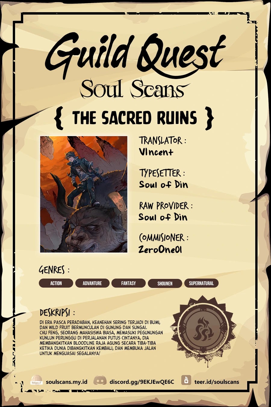 Baca Komik The Sacred Ruins Chapter 109 Gambar 1