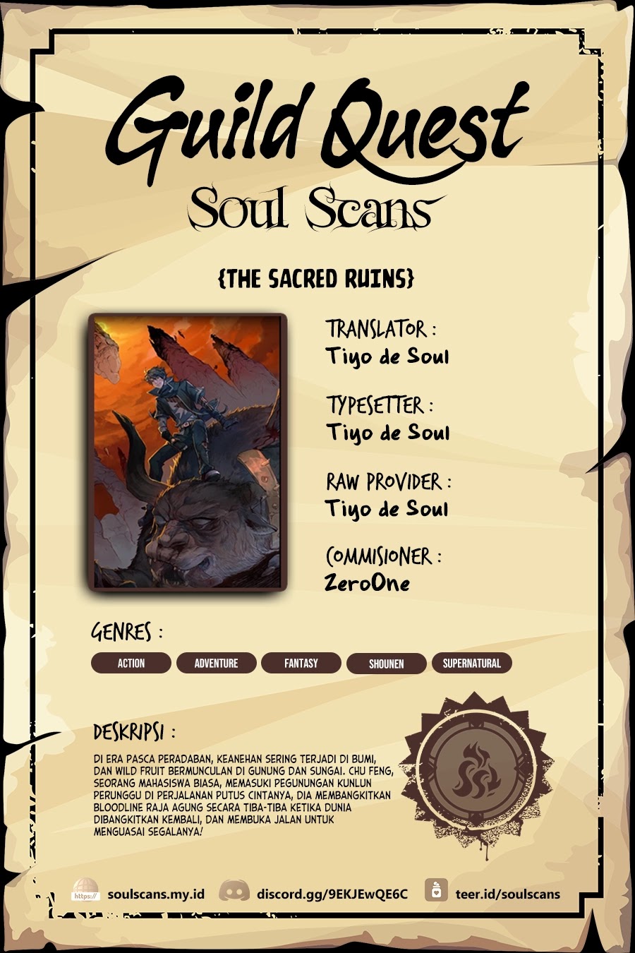 Baca Komik The Sacred Ruins Chapter 163 Gambar 1