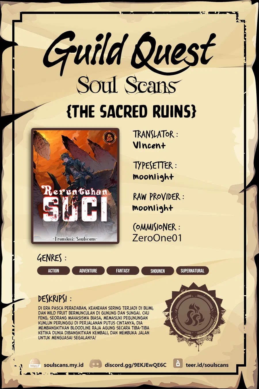 Baca Komik The Sacred Ruins Chapter 210 Gambar 1