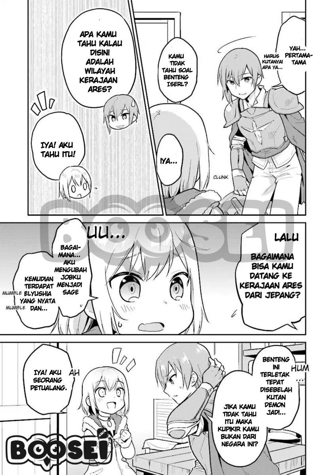 The Small Sage Will Try Her Best in the Different World from Lv. 1! Chapter 1 Gambar 17