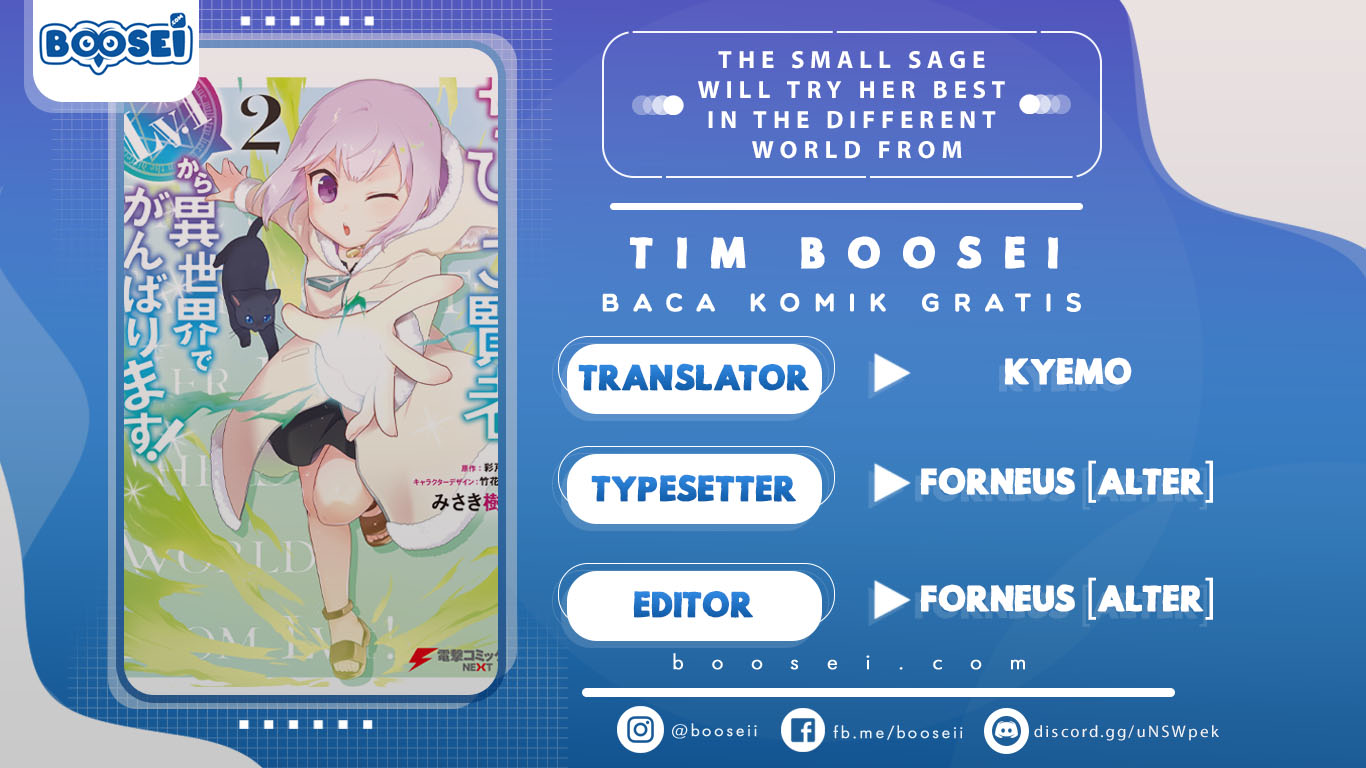 Baca Komik The Small Sage Will Try Her Best in the Different World from Lv. 1! Chapter 19 Gambar 1
