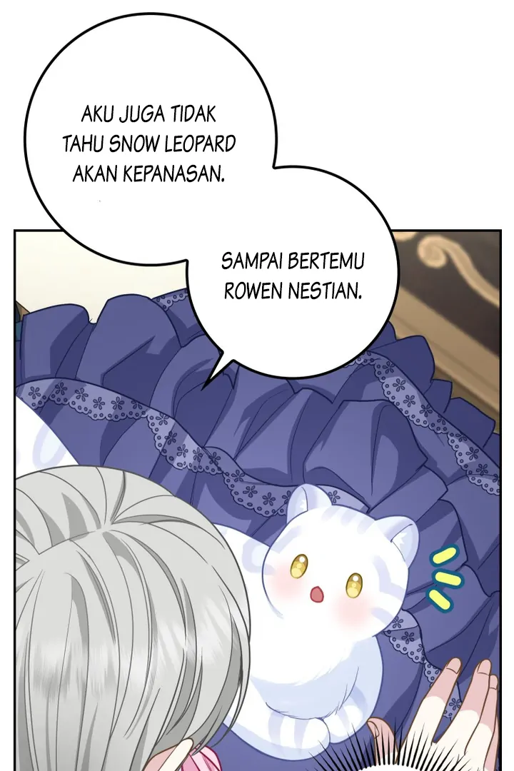 The Snow Leopard Baby of the Black Leopard Family Chapter 22 Gambar 47