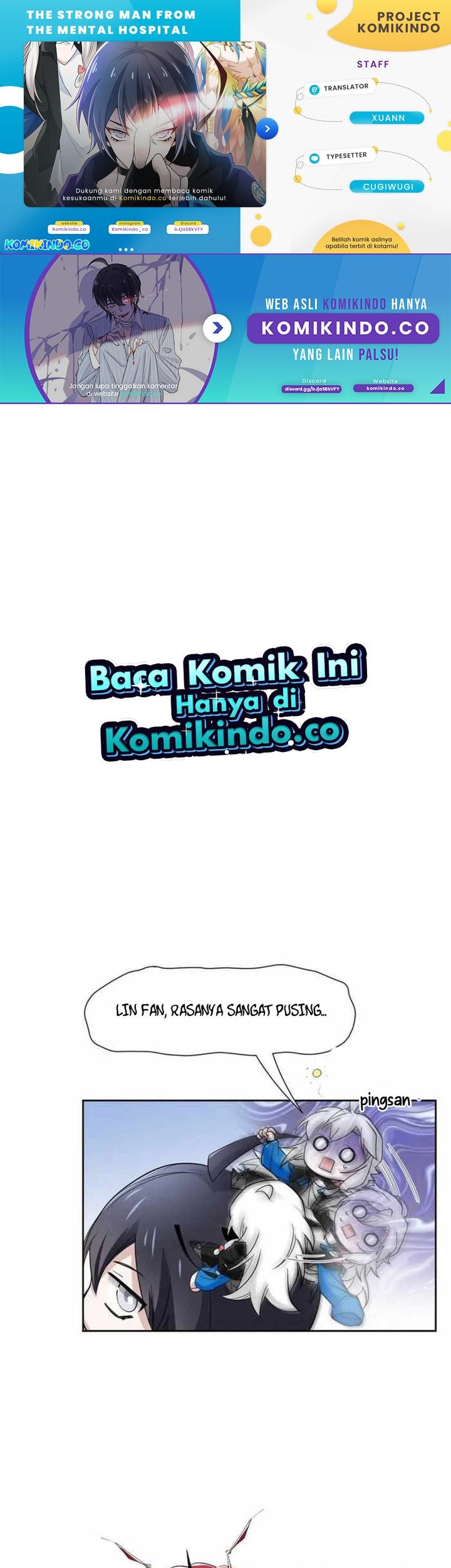 Baca Komik The Strong Man From the Mental Hospital Chapter 171 Gambar 1