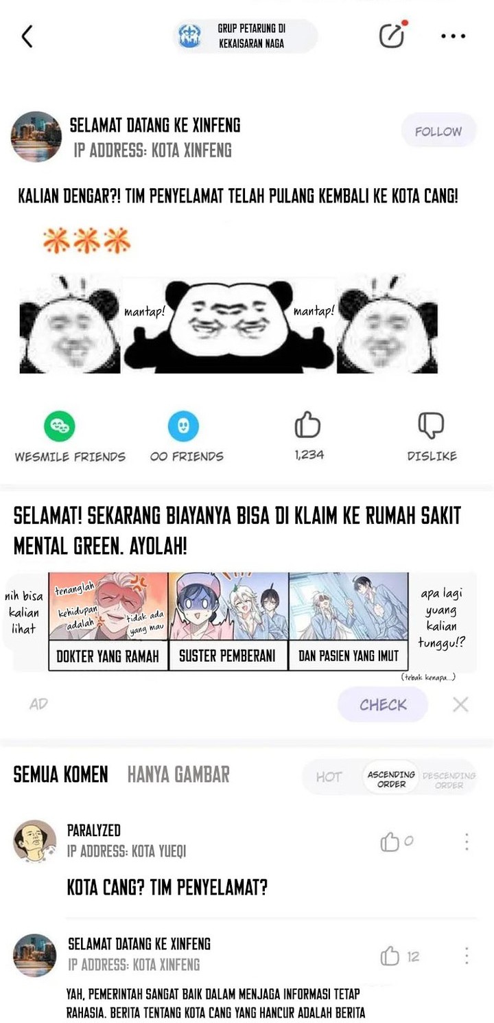 The Strong Man From the Mental Hospital Chapter 172 Gambar 21