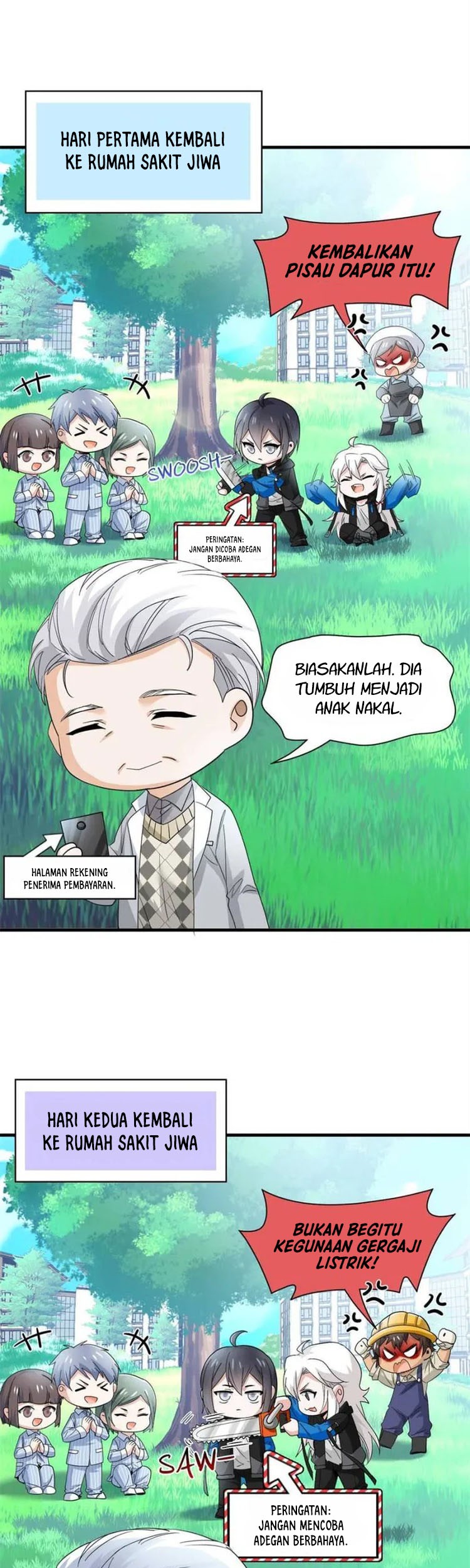 Baca The Strong Man From the Mental Hospital Chapter 177 Gambar 2