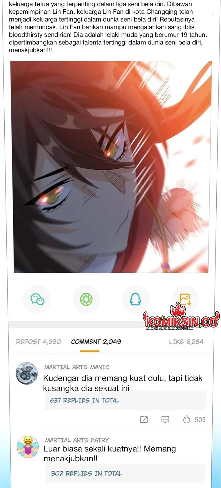 The Strong Man From the Mental Hospital Chapter 205 Gambar 3