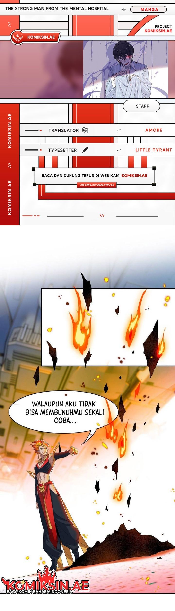 Baca Komik The Strong Man From the Mental Hospital Chapter 220 Gambar 1