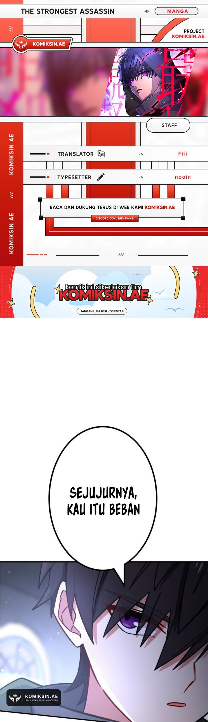 Baca Komik The strongest assassin gets transferred to another world with his whole class Chapter 92 Gambar 1