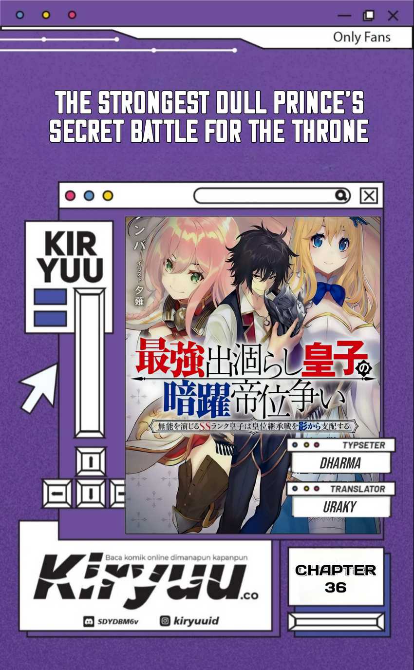 Baca Komik The Strongest Dull Prince’s Secret Battle for the Throne Chapter 36 Gambar 1