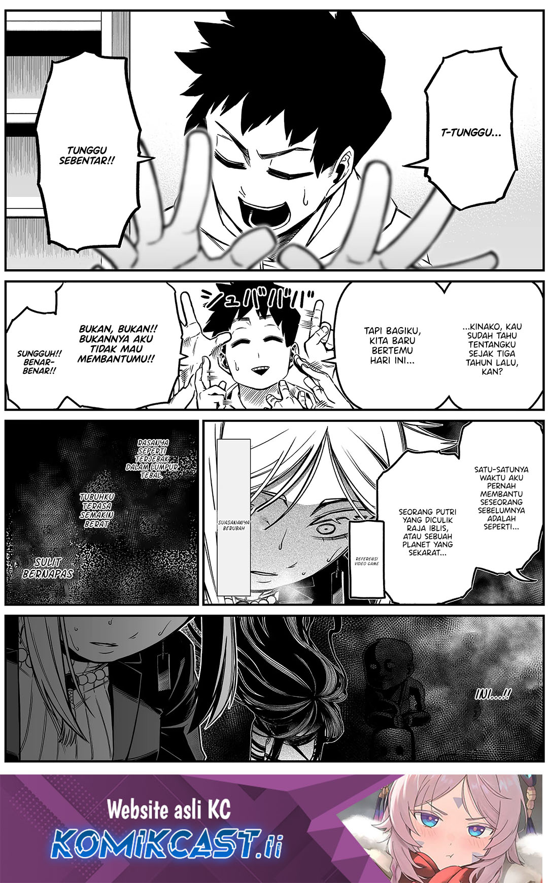 Baca Komik The Strongest Haunted House and the Guy With No Spiritual Sense Chapter 36 Gambar 1