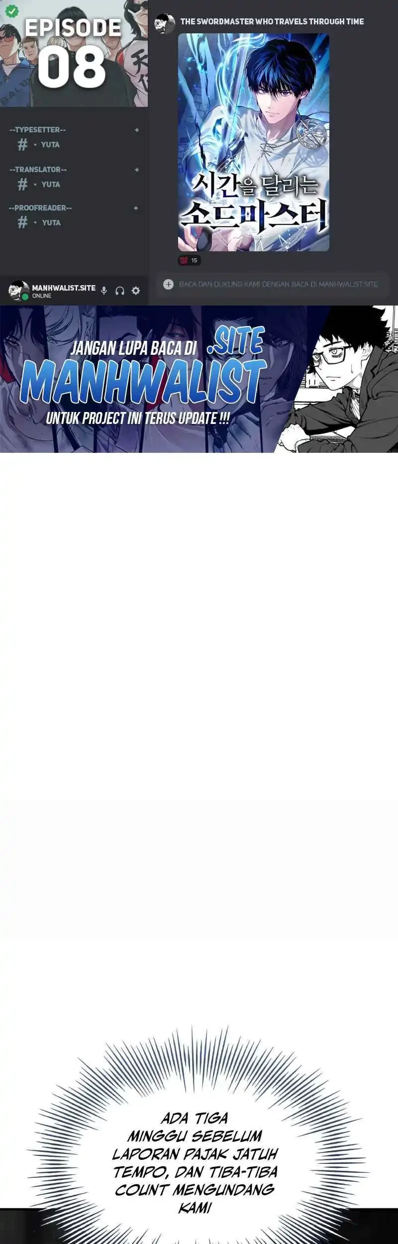 Baca Komik The Sword Master Who Travels Through Time Chapter 8 Gambar 1