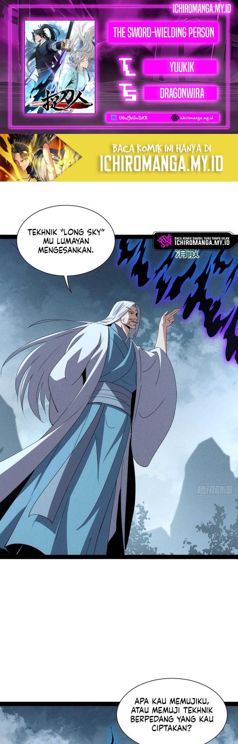 Baca Komik The Sword-Wielding Person Chapter 14 Gambar 1