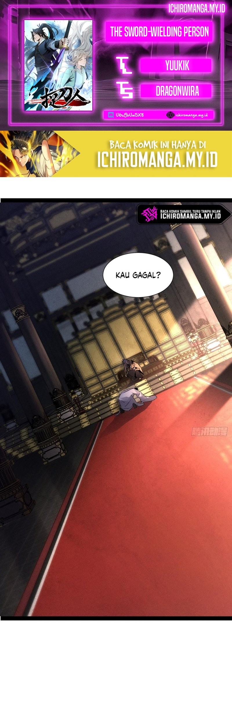 Baca Komik The Sword-Wielding Person Chapter 15 Gambar 1