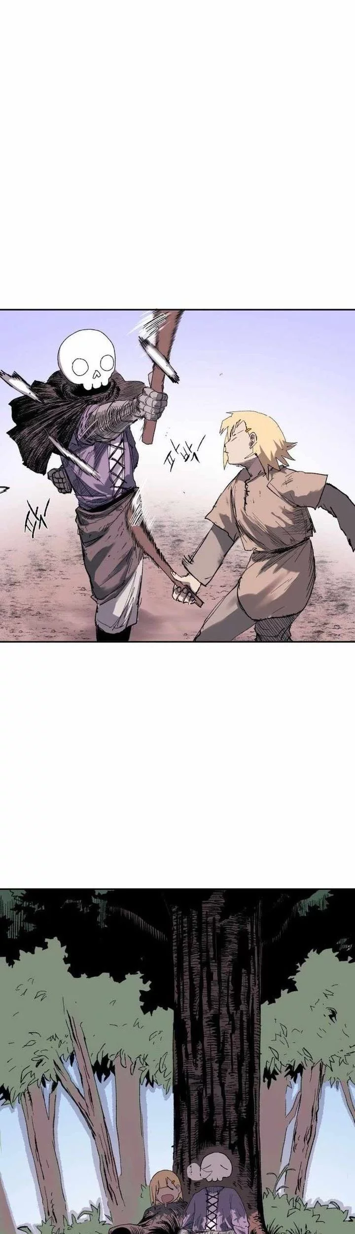 The Tale of the Skeleton Messenger Chapter 1 Gambar 35