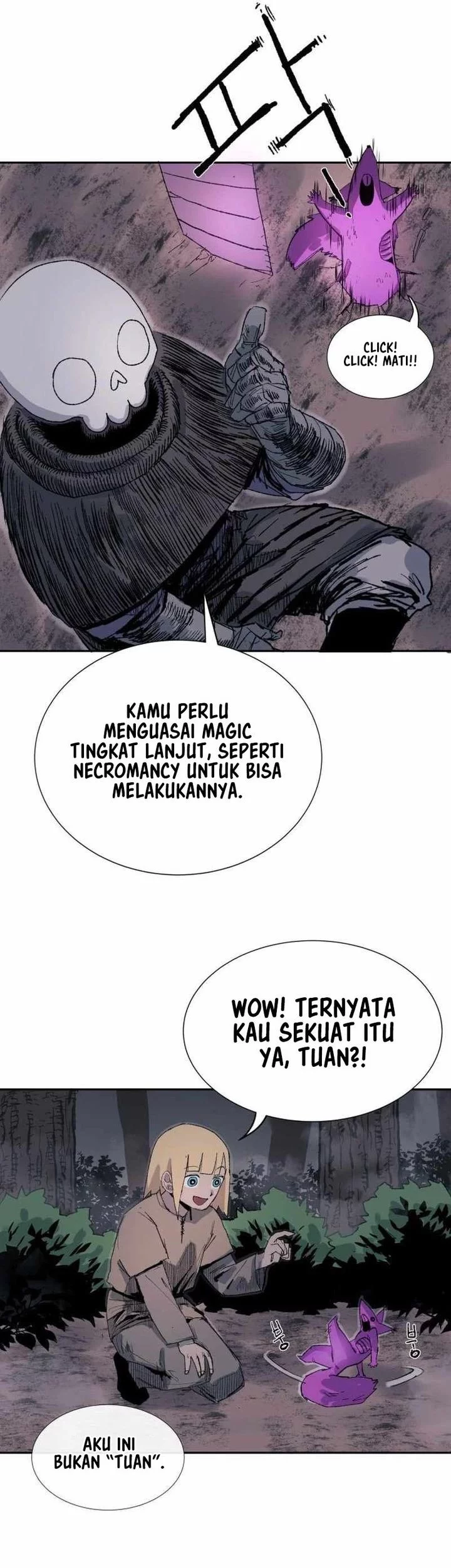 The Tale of the Skeleton Messenger Chapter 1 Gambar 15