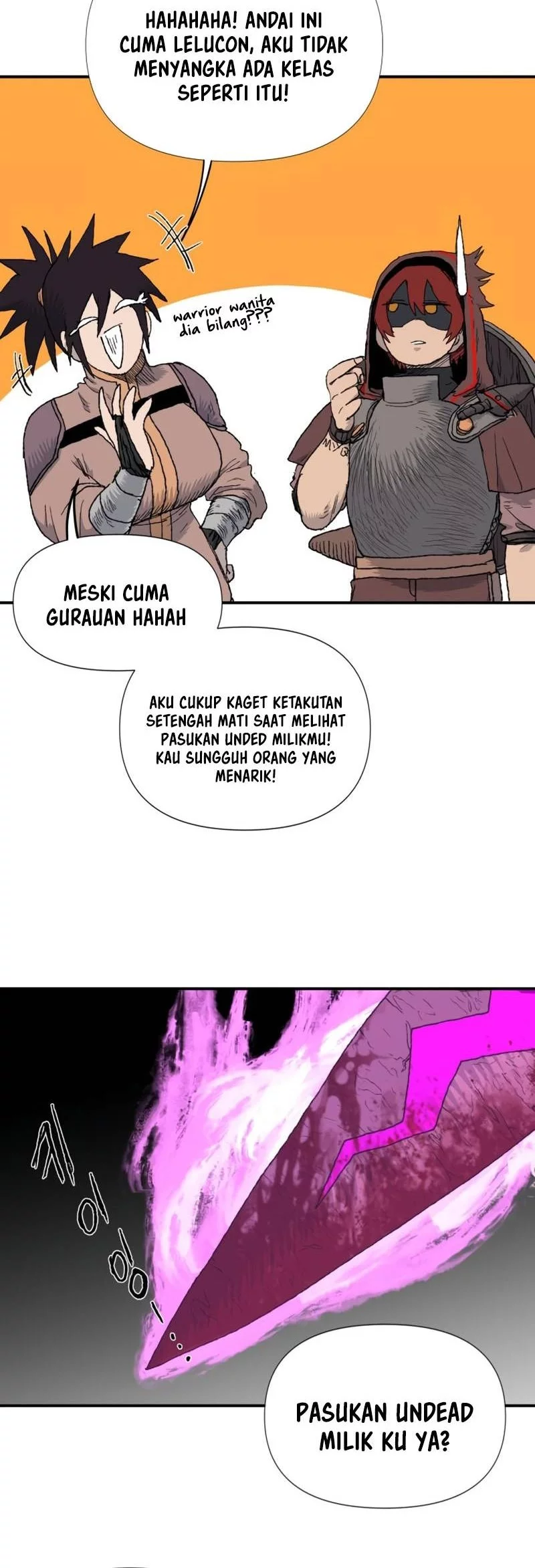 The Tale of the Skeleton Messenger Chapter 6 Gambar 21