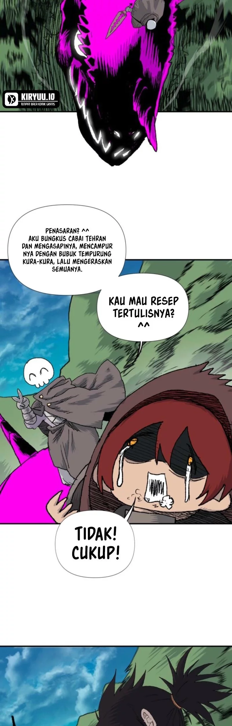 The Tale of the Skeleton Messenger Chapter 7 Gambar 44