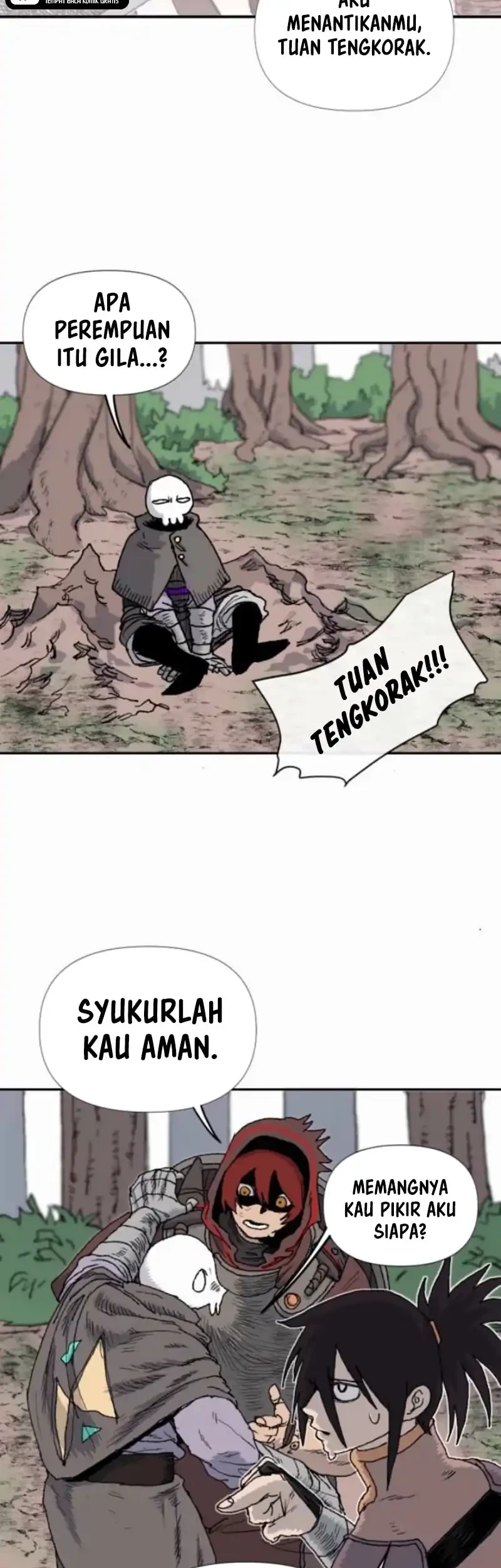 The Tale of the Skeleton Messenger Chapter 8 Gambar 9