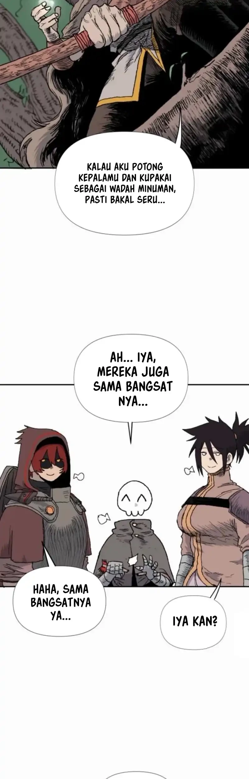 The Tale of the Skeleton Messenger Chapter 8 Gambar 12