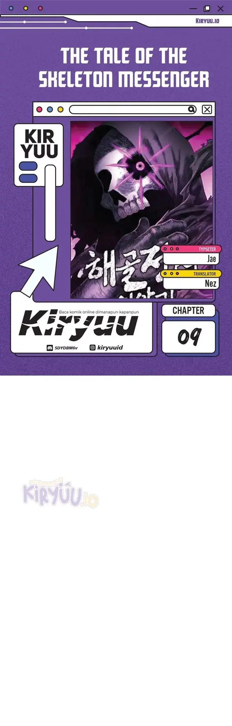 Baca Komik The Tale of the Skeleton Messenger Chapter 9 Gambar 1