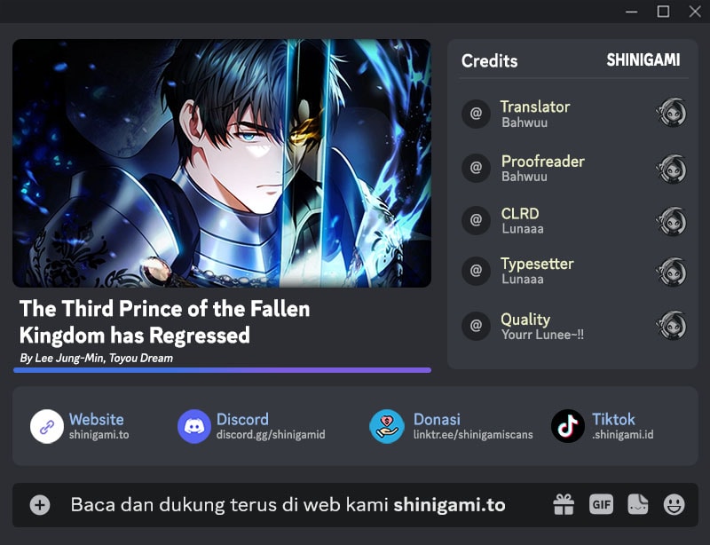 Baca Komik The Third Prince Of The Fallen Kingdom has Regressed Chapter 21 Gambar 1