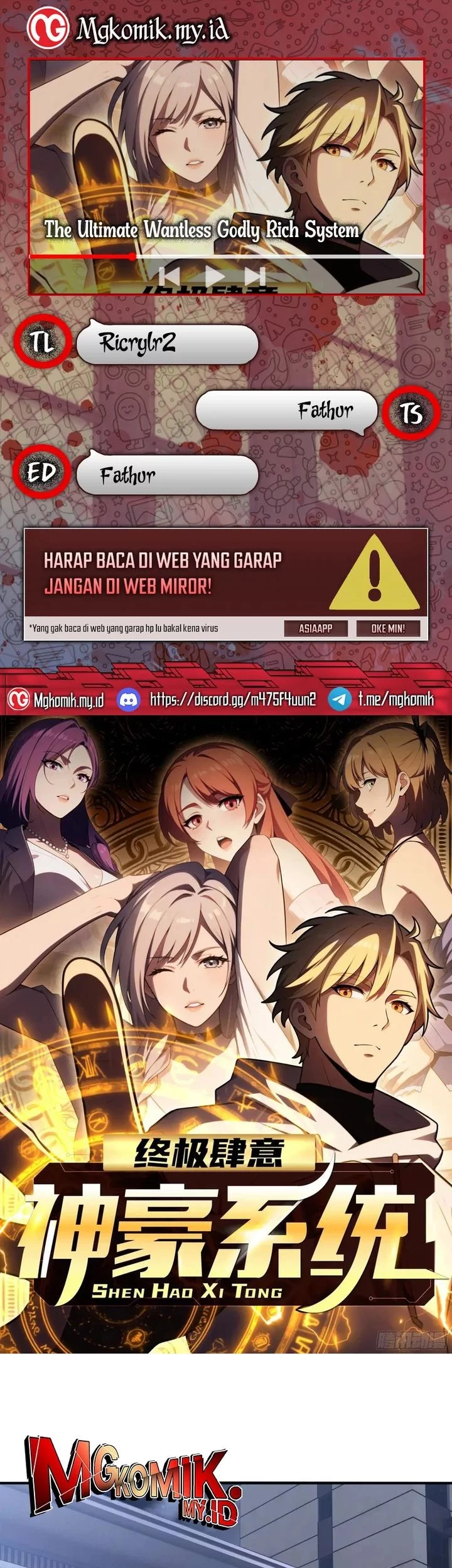 Baca Komik The Ultimate Wantless Godly Rich System Chapter 51 Gambar 1