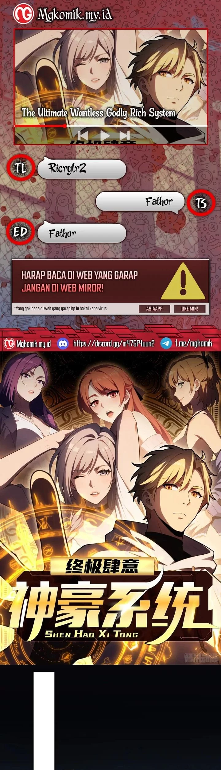 Baca Komik The Ultimate Wantless Godly Rich System Chapter 55 Gambar 1