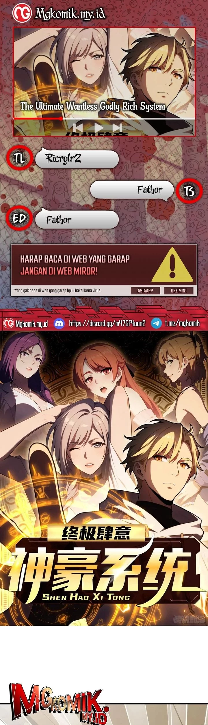 Baca Komik The Ultimate Wantless Godly Rich System Chapter 56 Gambar 1