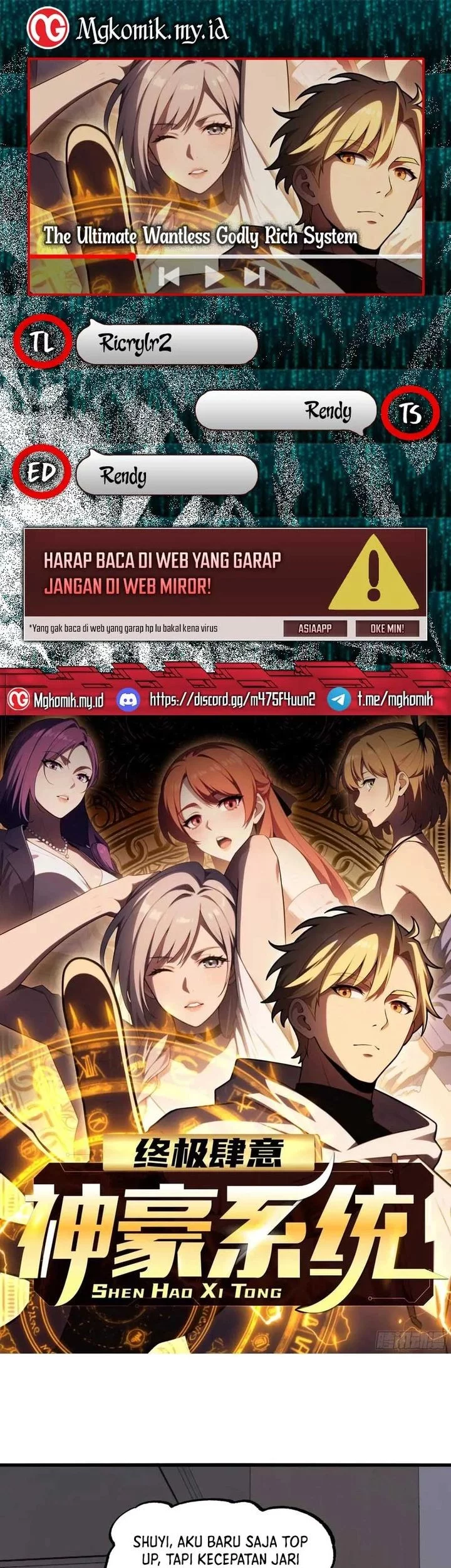 Baca Komik The Ultimate Wantless Godly Rich System Chapter 59 Gambar 1