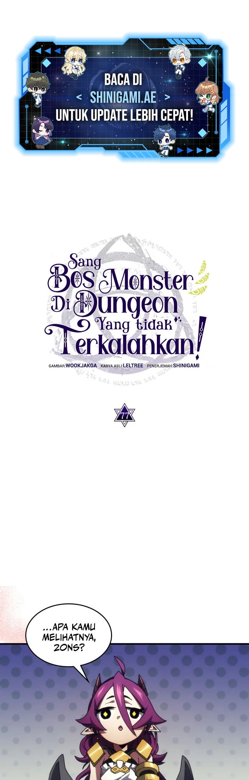 Baca  The Unbeatable Dungeon’s Lazy Boss Chapter 77 Gambar 2