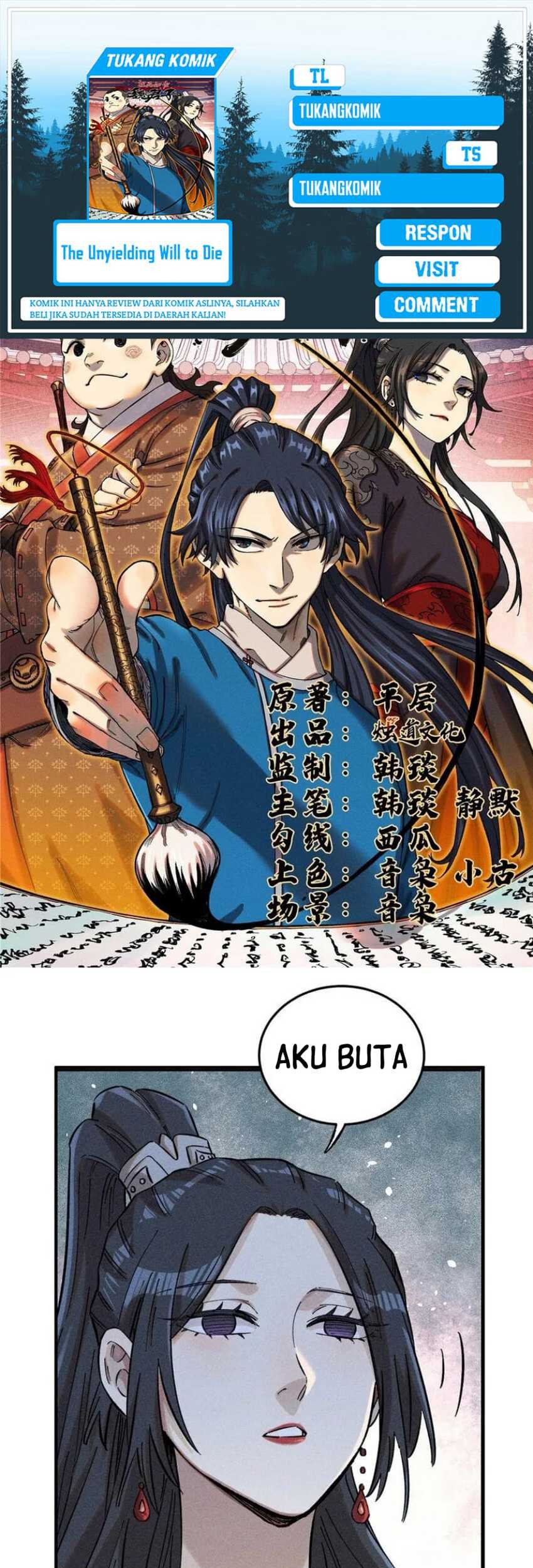 Baca Komik The Unyielding Will to Die Chapter 21 Gambar 1