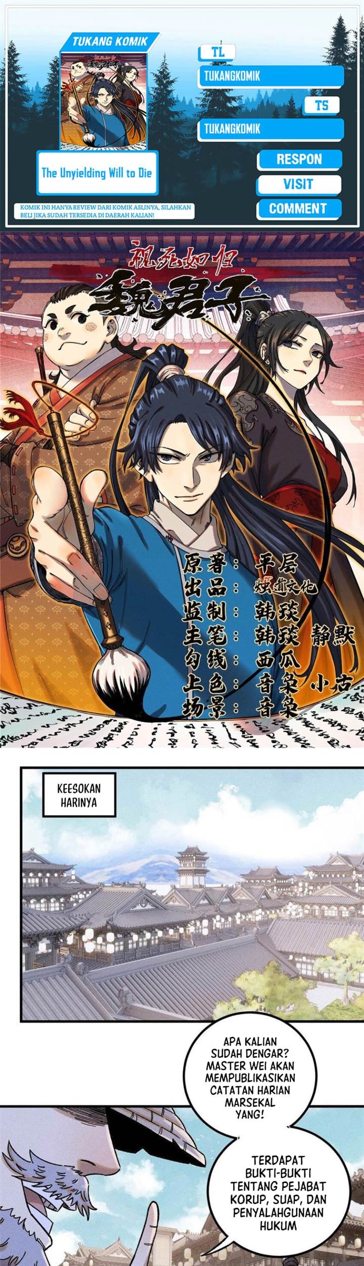 Baca Komik The Unyielding Will to Die Chapter 46 Gambar 1