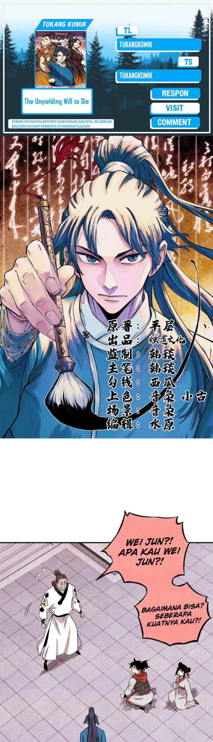 Baca Komik The Unyielding Will to Die Chapter 63 Gambar 1