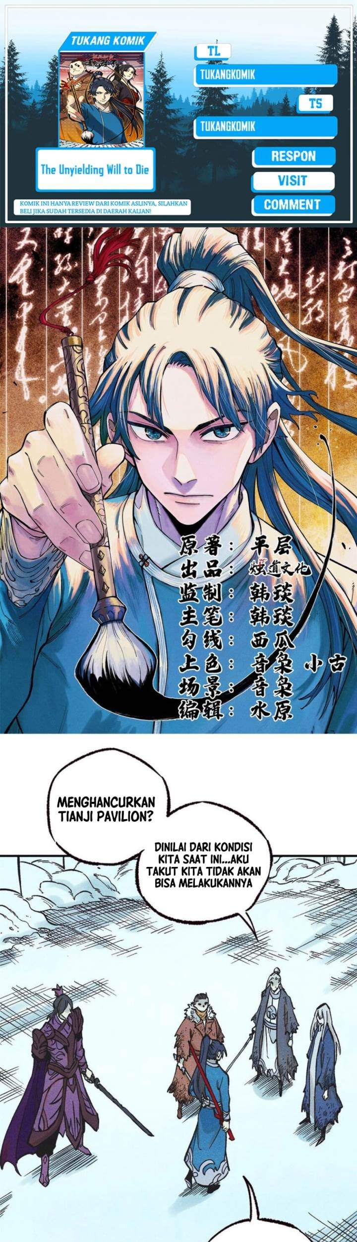 Baca Komik The Unyielding Will to Die Chapter 71 Gambar 1