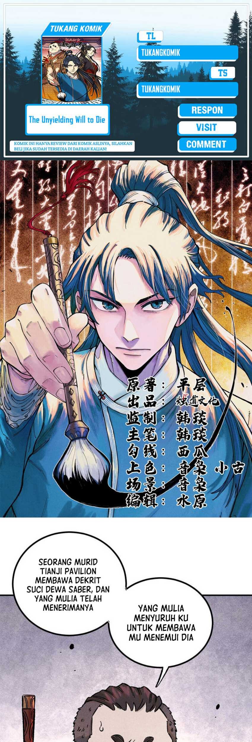 Baca Komik The Unyielding Will to Die Chapter 73 Gambar 1